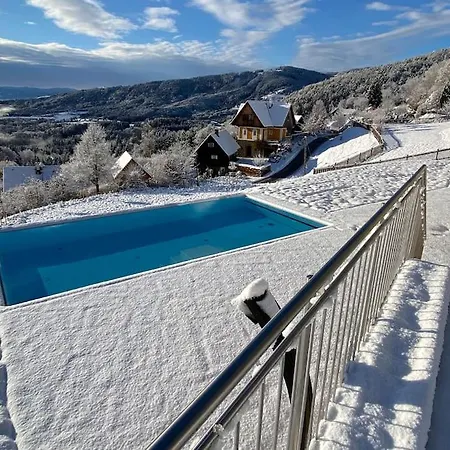 Greim15 --- Ganzes Mit Fernsicht, Pool, Wellness دويتشلاندزبرغ
