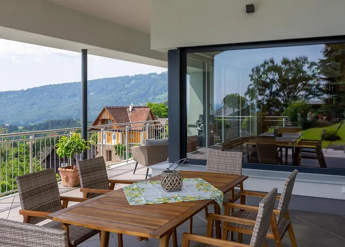 בית נופש Greim15 --- Ganzes Mit Fernsicht, Pool, Wellness