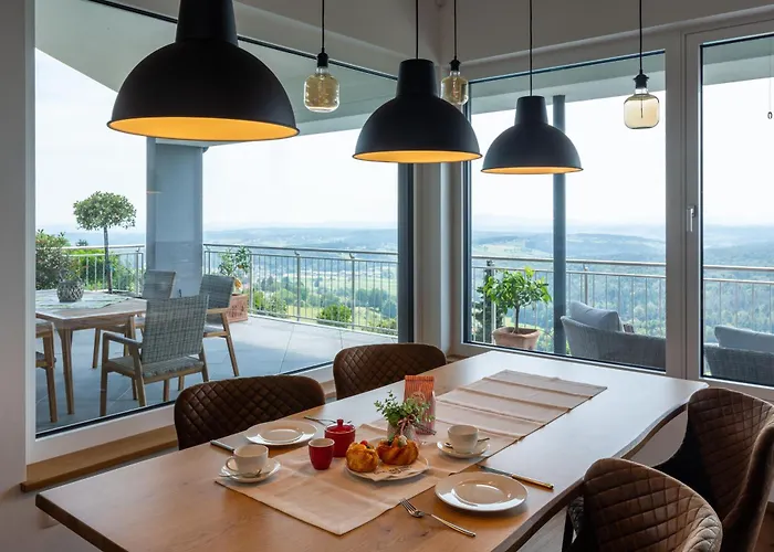 Greim15 --- Ganzes Mit Fernsicht, Pool, Wellness בית נופש