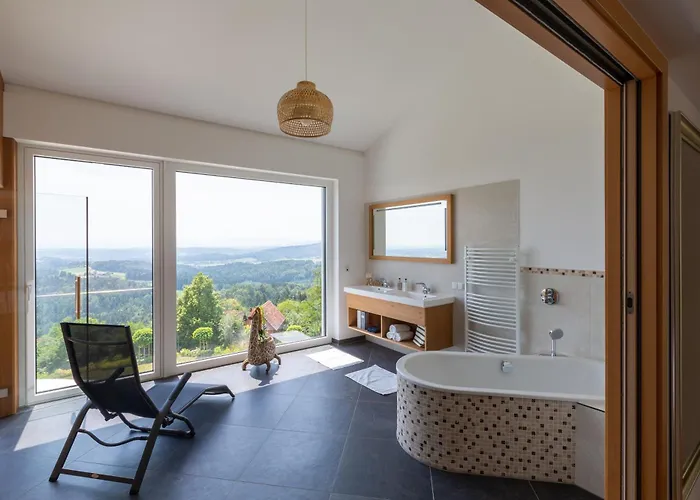 בית נופש Greim15 --- Ganzes Mit Fernsicht, Pool, Wellness *