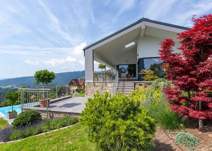 Greim15 --- Ganzes Mit Fernsicht, Pool, Wellness בית נופש דויטשלנדסברג